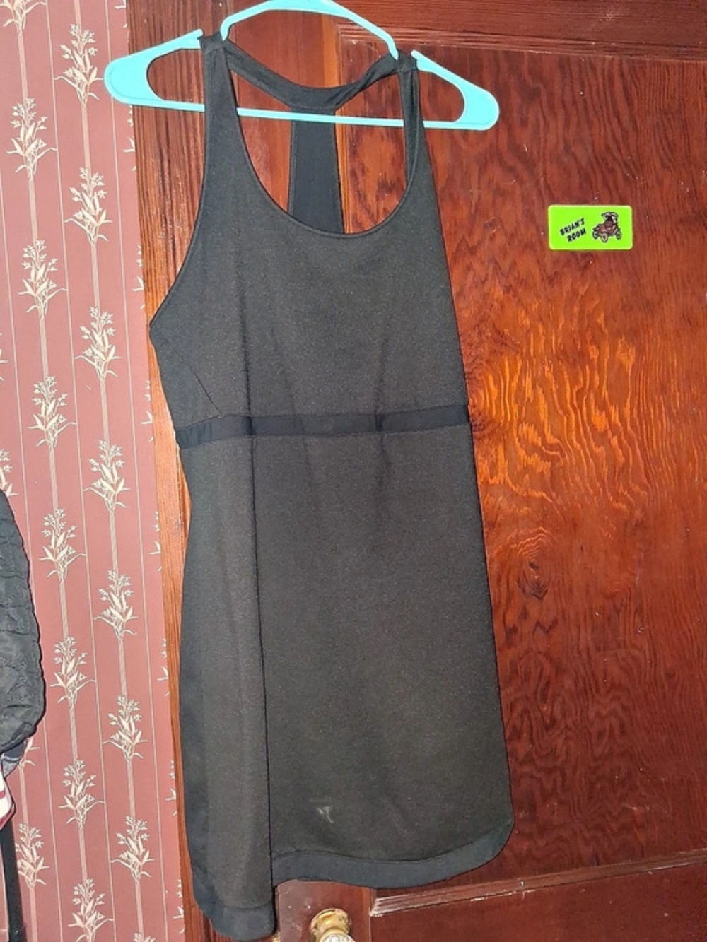 GapFit Active Tank Dress Black Maxi Dress Like New